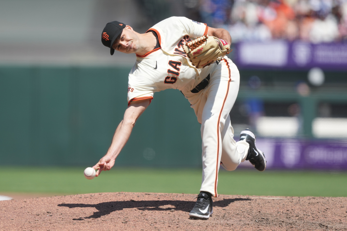 San Francisco Giants pitcher Tyler Rogers