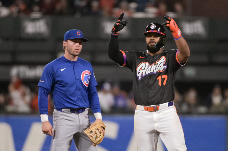 San Francisco Giants outfielder Heliot Ramos