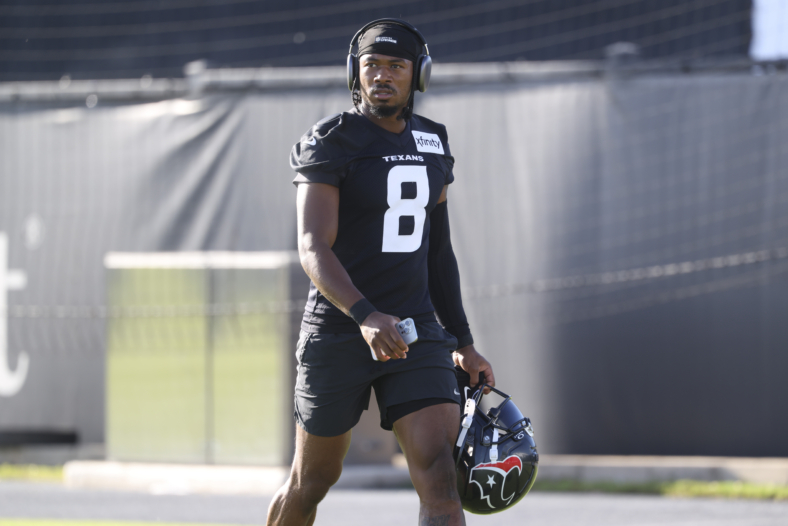 Houston Texans wide receiver John Metchie