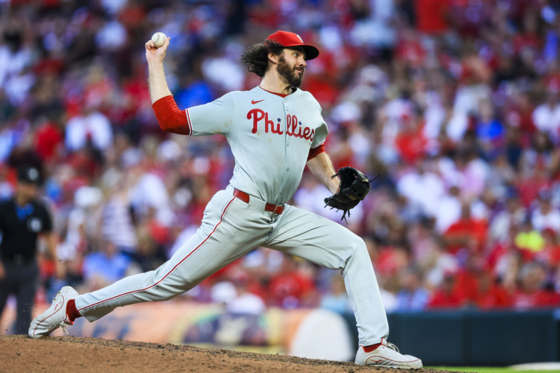 Philadelphia Phillies reliever Jordan Romano