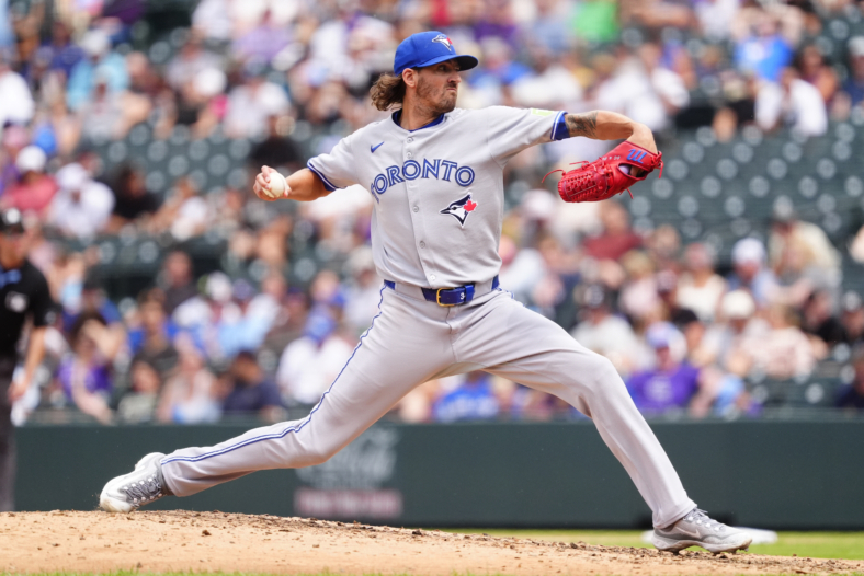 MLB: Toronto Blue Jays at Colorado Rockies