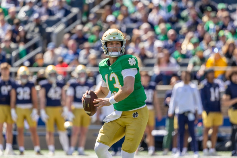 NCAA Football: Notre Dame Blue-Gold Spring Game