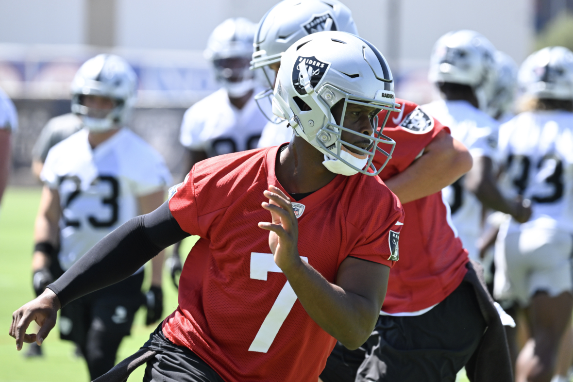 las vegas raiders geno smith preseason