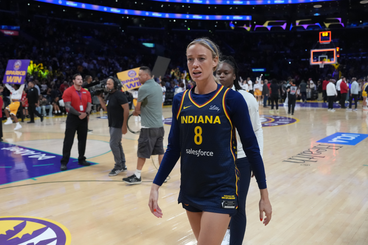 Indiana Fever guard Sophie Cunningham