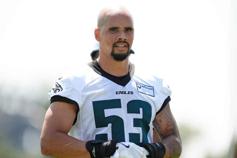 Philadelphia Eagles linebacker Zack Baun