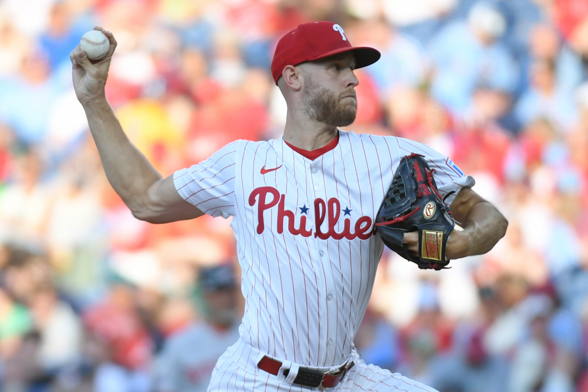 Philadelphia Phillies pitcher Zack Wheeler