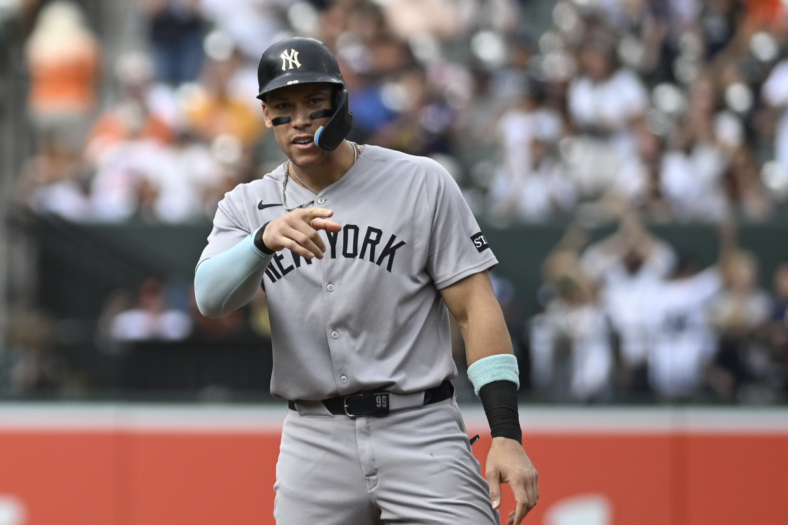 New York Yankees right fielder Aaron Judge