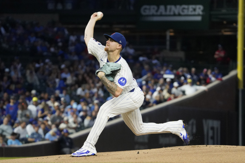 Chicago Cubs pitcher Cade Horton