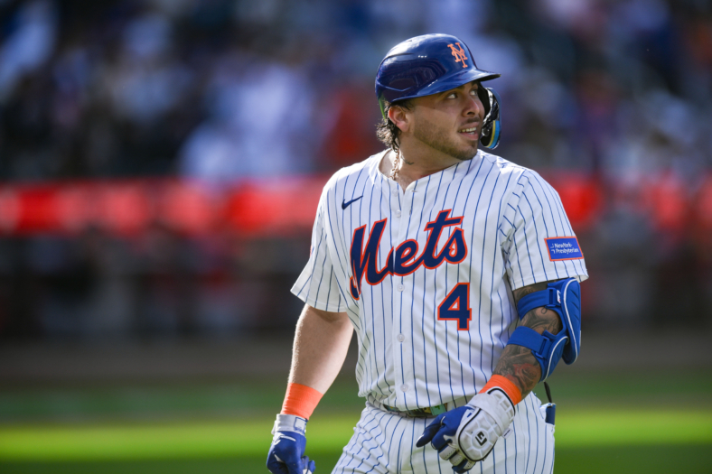 New York Mets catcher Francisco Alvarez