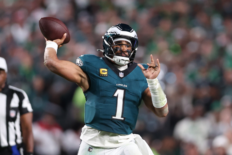 Philadelphia Eagles quarterback Jalen Hurts
