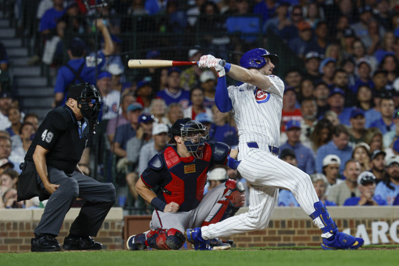 Chicago Cubs right fielder Kyle Tucker