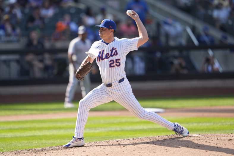 MLB: Texas Rangers at New York Mets