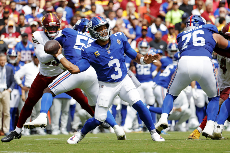 NFL: New York Giants at Washington Commanders