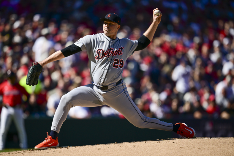 Detroit Tigers pitcher Tarik Skubal