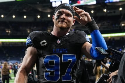 Detroit Lions edge rusher Aidan Hutchinson