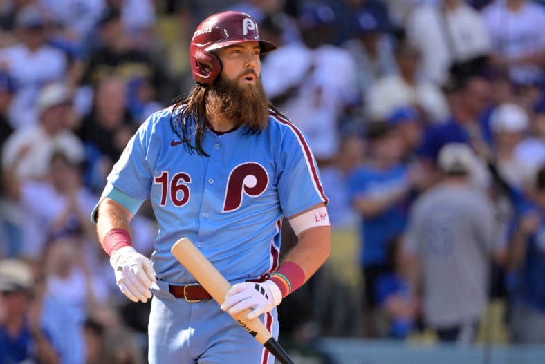 Philadelphia Phillies outfielder Brandon Marsh