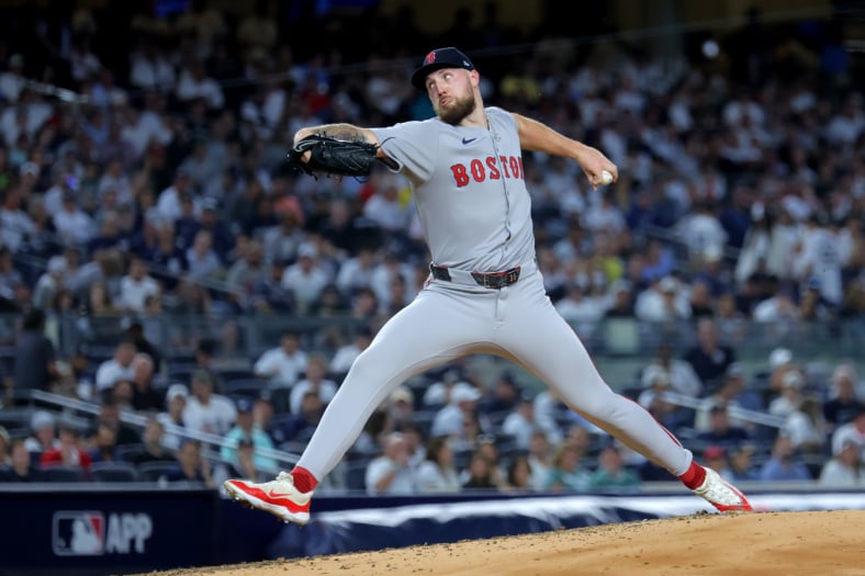 Boston Red Sox pitcher Garrett Crochet