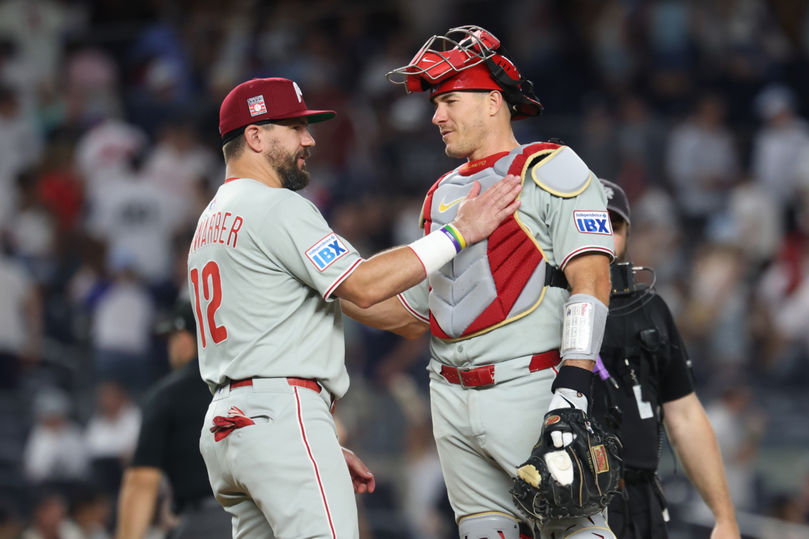 Kyle Schwarber and J.T. Realmuto