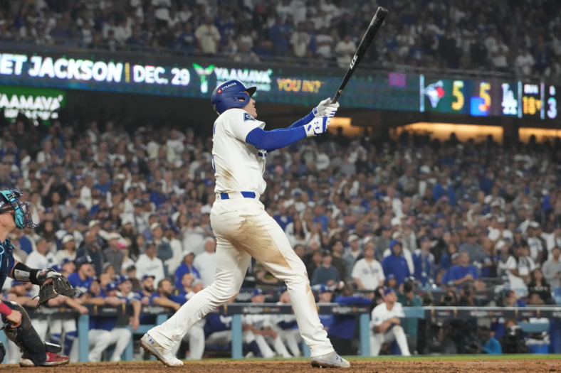 MLB: World Series-Toronto Blue Jays at Los Angeles Dodgers