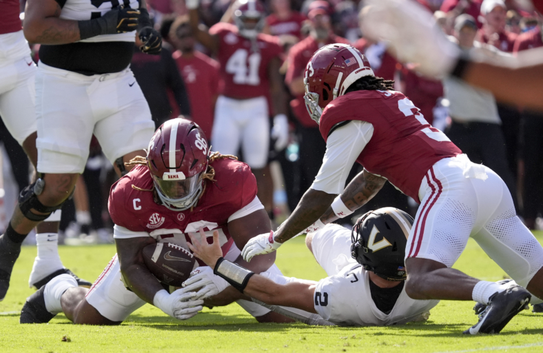 Alabama Crimson Tide, Vanderbilt Commodores