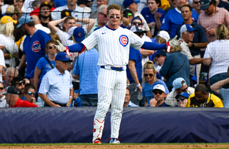 Chicago Cubs center fielder Pete Crow-Armstrong