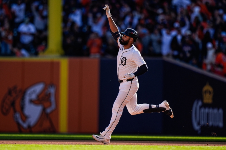 Detroit Tigers outfielder Riley Greene