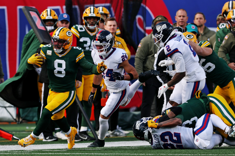 NFL: Green Bay Packers at New York Giants