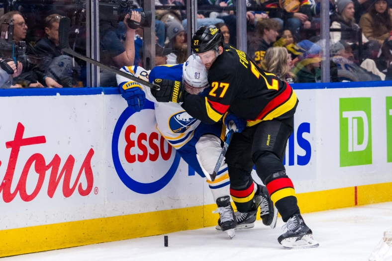 NHL: Buffalo Sabres at Vancouver Canucks