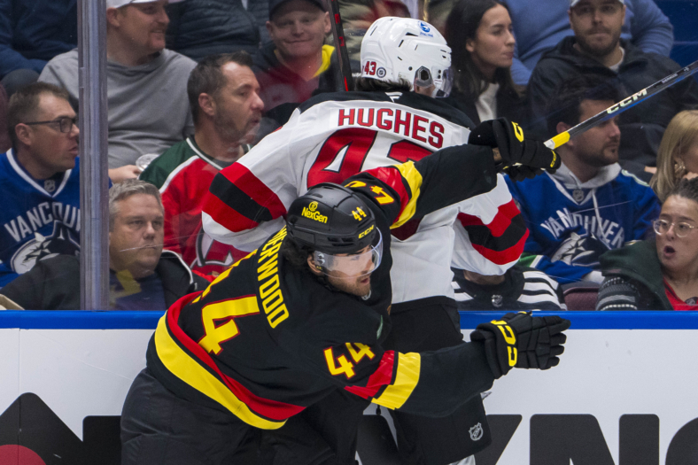 NHL: New Jersey Devils at Vancouver Canucks