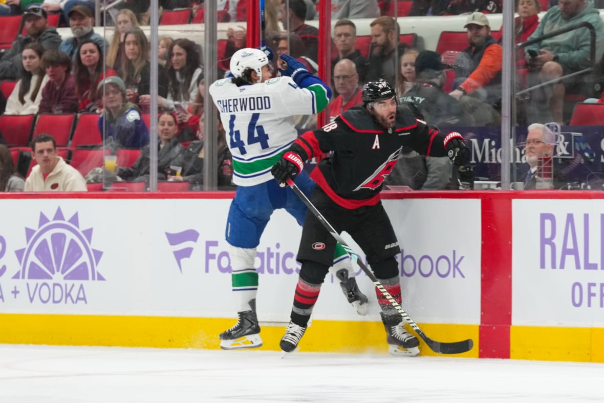 NHL: Vancouver Canucks at Carolina Hurricanes