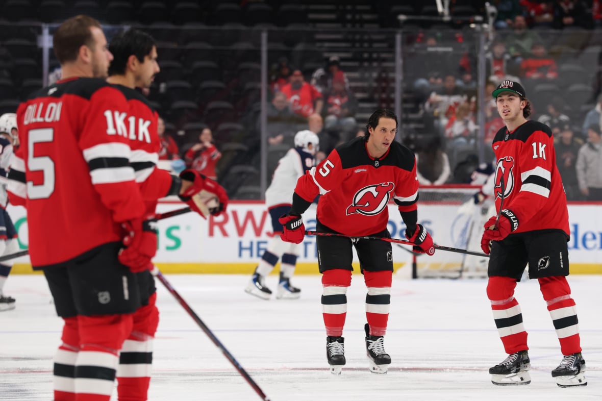 NHL: Columbus Blue Jackets at New Jersey Devils