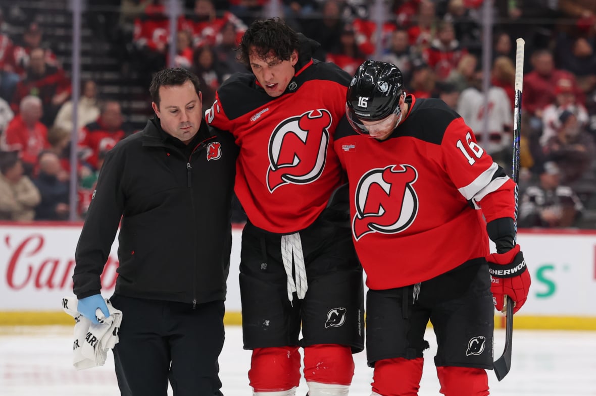 NHL: Columbus Blue Jackets at New Jersey Devils