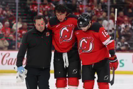 NHL: Columbus Blue Jackets at New Jersey Devils
