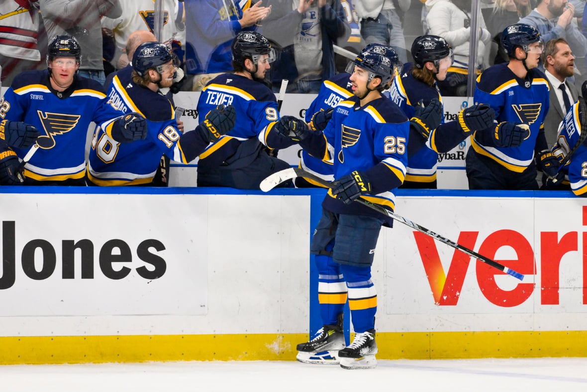 NHL: Montreal Canadiens at St. Louis Blues