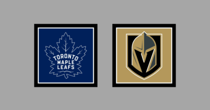 Vegas Golden Knights - Toronto Maple Leafs Gameday Graphic HOME