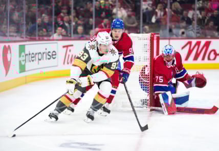 NHL: Vegas Golden Knights at Montreal Canadiens