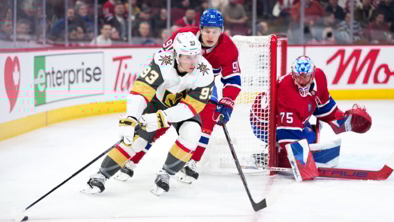 NHL: Vegas Golden Knights at Montreal Canadiens