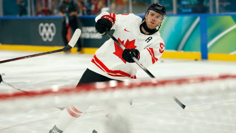 Olympics: Ice Hockey-Men Group A - CZE-CAN, team canada