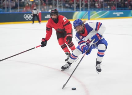 Olympics: Ice Hockey-Women Group A - CAN-USA